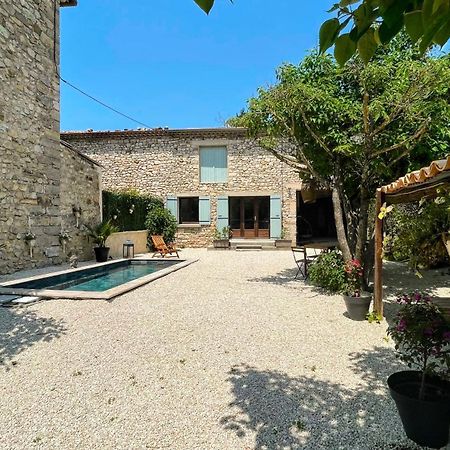 Mazet En Provence Pour 4, Piscine Chauffee Privee, Jardin Clos Prive, Barbecue, Chiens Admis Sainte-Jalle Exteriér fotografie