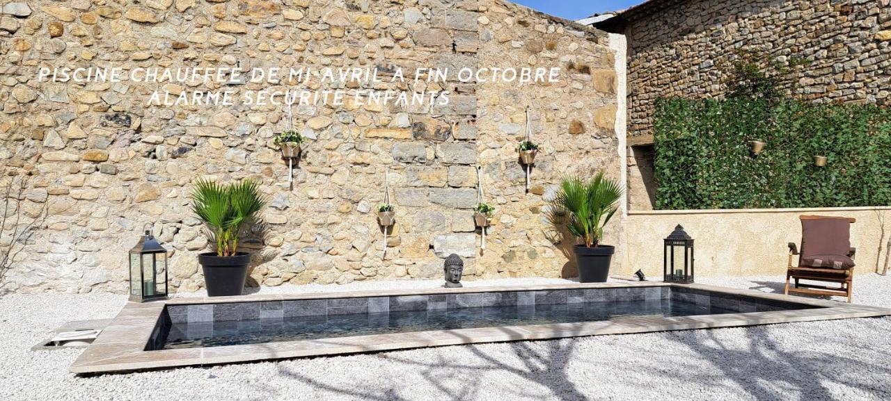 Le Mazet Sainte-Jalle, Piscine Chauffee, Jardin Clos, Barbecue En Baronnies Provencales Exteriér fotografie