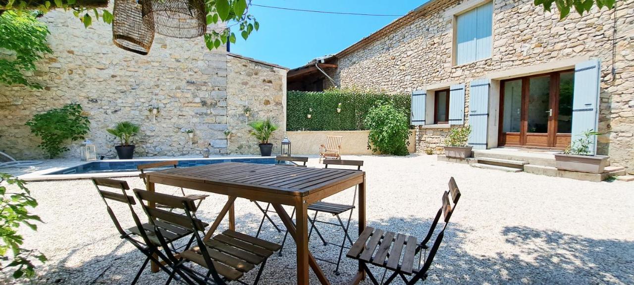 Le Mazet Sainte-Jalle, Piscine Chauffee, Jardin Clos, Barbecue En Baronnies Provencales Exteriér fotografie