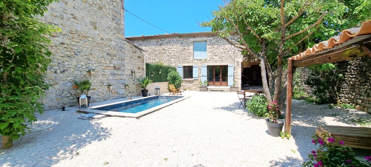 Le Mazet Sainte-Jalle, Piscine Chauffee, Jardin Clos, Barbecue En Baronnies Provencales Exteriér fotografie