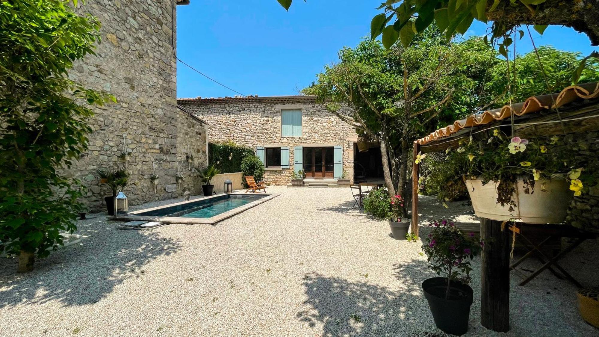 Le Mazet Sainte-Jalle, Piscine Chauffee, Jardin Clos, Barbecue En Baronnies Provencales Exteriér fotografie